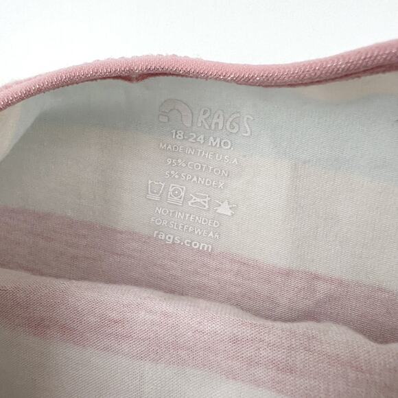 Rags Rise and Shine Striped Romper - Picture 4 of 5